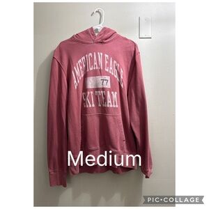 American Eagle Outfitters Pink Hoodie